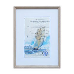 Alain Baudson - La Cancalaise (Cancale) au large de la Houle - site