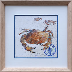 Alain Baudson - Tourteaux - 20x20 cm