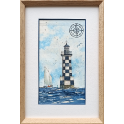 Alain Baudson - La Perdrix - Ile-Tudy - 20x30 cm