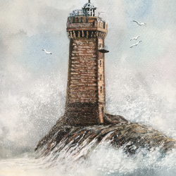 JM Misslen - Le Phare de la Vieille - détails