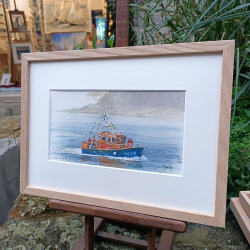 JM Misslen - La Vedette de la SNSM - Da Viken - à Bénodet - encadré