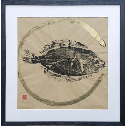 Gyotaku - Limande Sole - C50