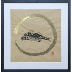 Gyotaku - " Rouget " C5