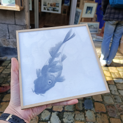 CL Sumie - Koi I - encadré