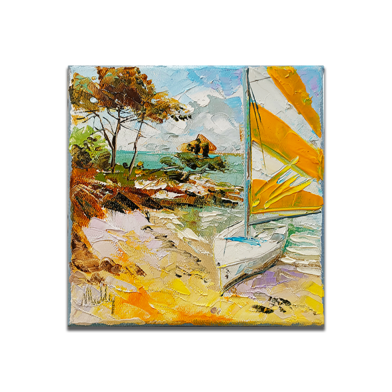 Alain Muller - La voile à Pouldohan