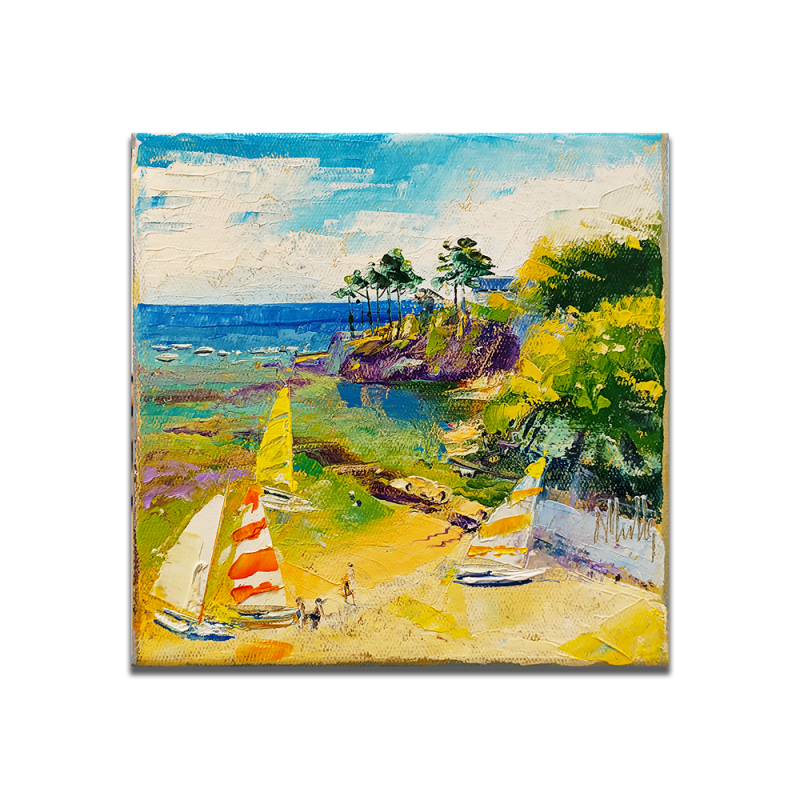 Alain Muller - Plage de Juillet