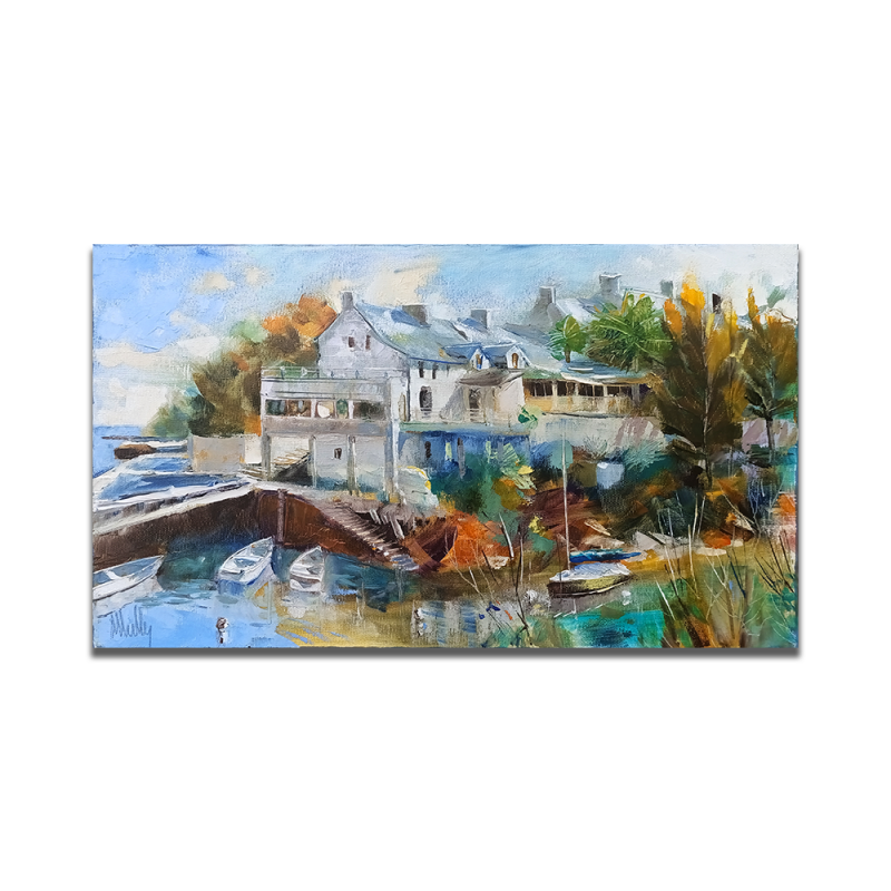 Alain Muller - La Terrasse à Doëlan