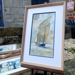 Alain Baudson - Balade en mer - encadré