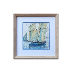 Alain Baudson - Partie de pêche entre amis