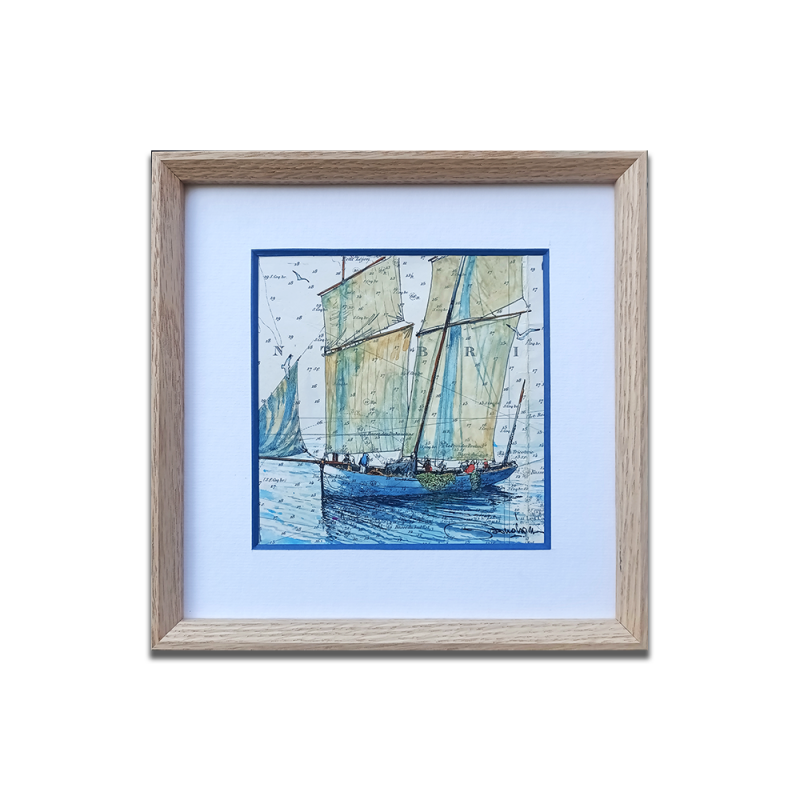 Alain Baudson - Partie de pêche entre amis