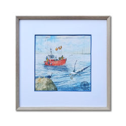 Alain Baudson - Le Bateau rouge