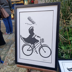 Philippe Géric - Un panier de soleil - encadré