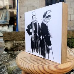 Christiane Rancelot - 15_19 - sur bloc de bois