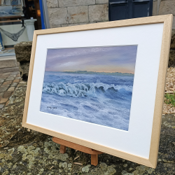 Markolero - Coucher de soleil sur Bénodet - encadré