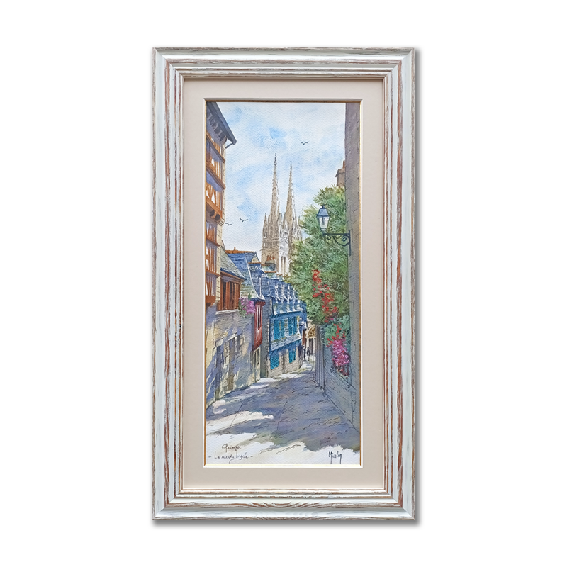 JM Misslen - Quimper, La Rue du Lycée