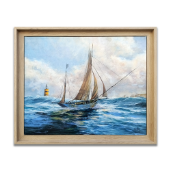 JM Misslen - Thonier au large de la Pointe de Pen Hir