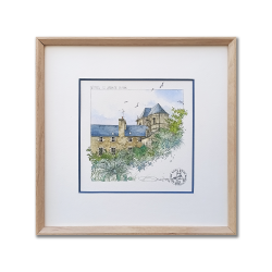 Alain Baudson - Quimper, Le Jardin de la Paix