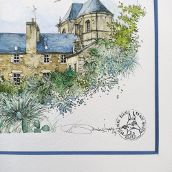 Alain Baudson - Quimper, Le Jardin de la Paix - détails
