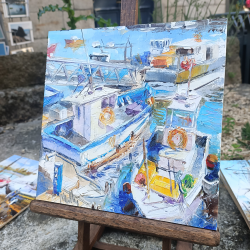 Alain Muller - Flottille Concarneau I  - ensemble