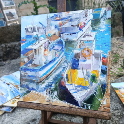 Alain Muller - Flottille Concarneau II - ensemble