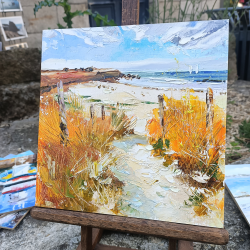Alain Muller - Plage de Corn Pao - ensemble