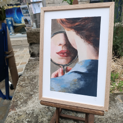 Marion Romain - Traverser le miroir - encadrement