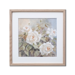 JM Misslen - Roses Blanches
