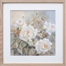 JM Misslen - Roses Blanches