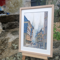 JM Misslen - Rue Kéréon, Quimper - encadrement
