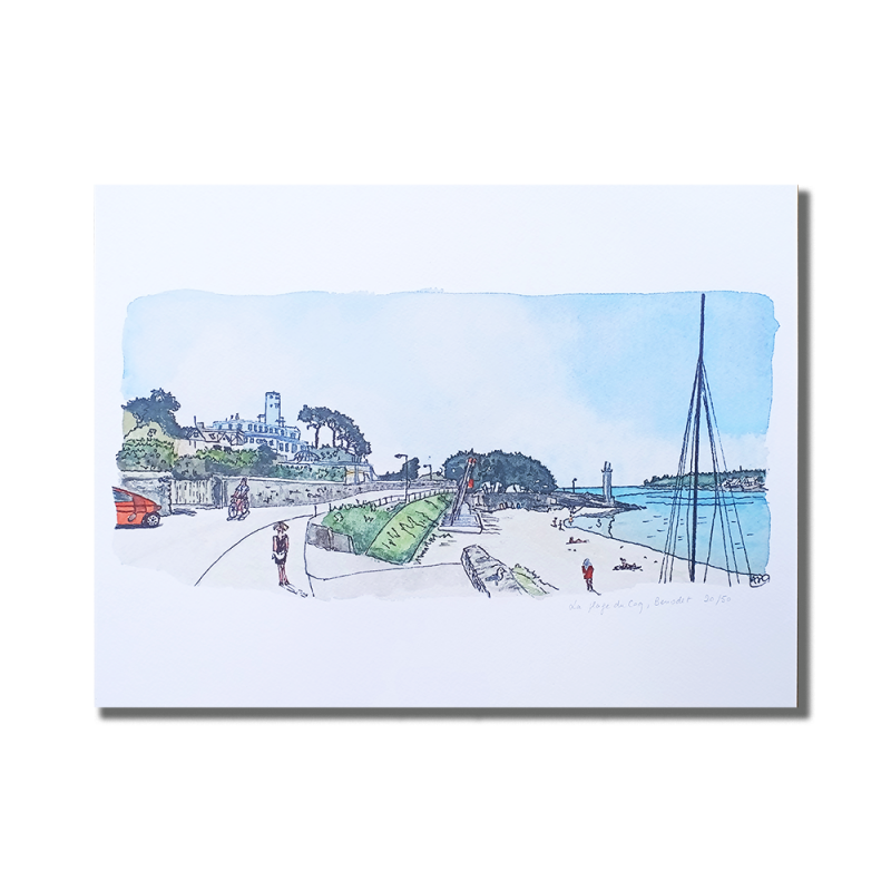 AS Cottrais - Bénodet, La Plage du Coq
