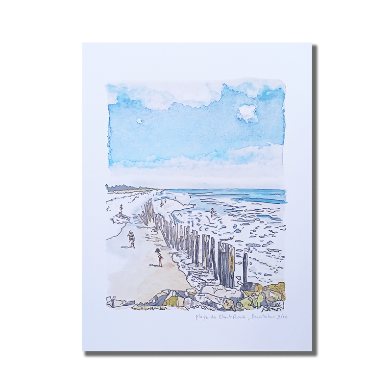 AS Cottrais - Mousterlin, Plage de Cleut Rouz