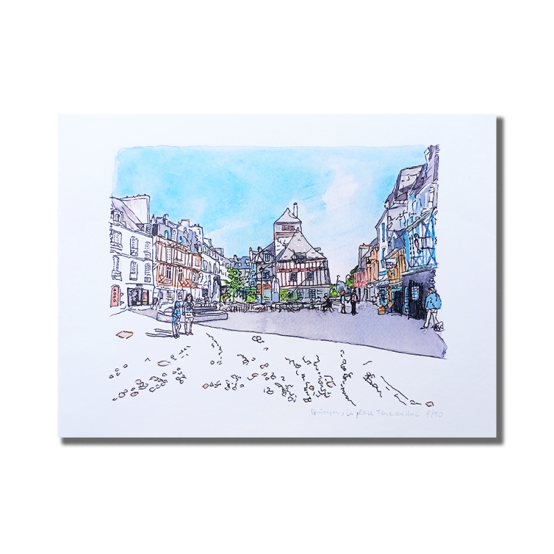 AS Cottrais - Quimper, La Place Terre-au-Duc