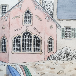 Claire Montaigne - Ste-Marine Abri du Marin - détails