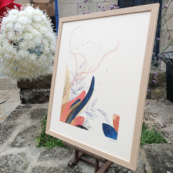 EVE - Jardin de Couleur - encadré