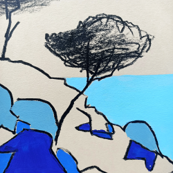 Audrey Hemery - Mer bleue - détails
