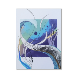 EVE - Bleu de l'eau, bleu du ciel - tirage seul