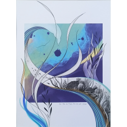 EVE - Bleu de l'eau, bleu du ciel - tirage seul