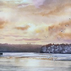 Jean-Marie Misslen - La Baie de Kerogan, Quimper - détails