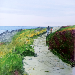 Anne-Sophie Cottrais - La Pointe du Raz - détails