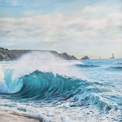 JM Misslen - La Baie des Trépassés à la Pointe du Raz - détails