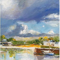 Alain Muller - Orage sur la Foret-Fouesnant