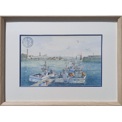 Alain Baudson - A l'abri des flots (Saint-Guénolé)