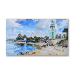 Alain Muller - Bénodet, Phare du Coq et de la Pyramide