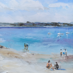 Alain Muller - Plage des oiseaux, Beg Meil - détails 1