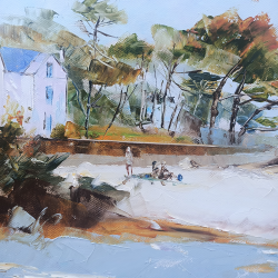 Alain Muller - Plage des oiseaux, Beg Meil - détails 2