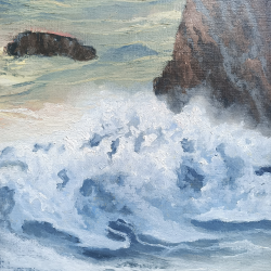 Markolero - Fin de journée sur une vague  - détails
