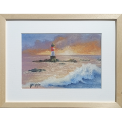 Markolero - Coucher de soleil, Phare des Pierres Noires 2
