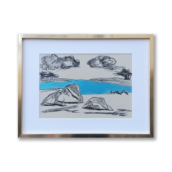 Audrey Hemery - Les rochers de la plage