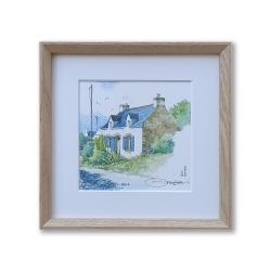 Alain Baudson - Maison de pêcheur (Belz)