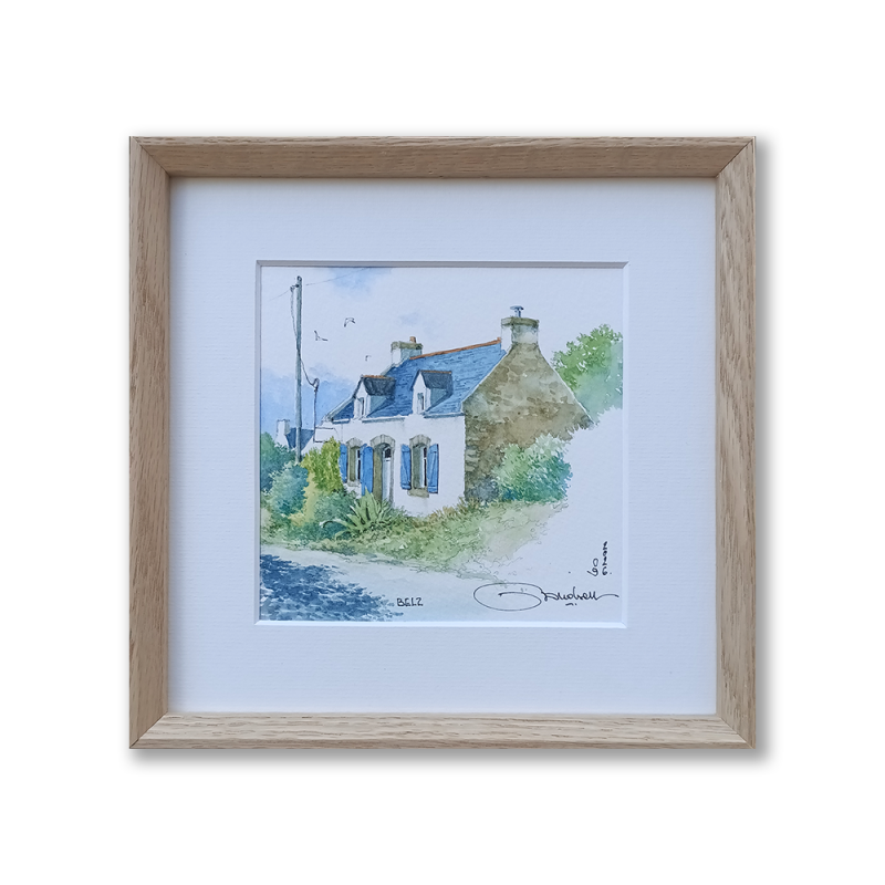 Alain Baudson - Maison de pêcheur (Belz)